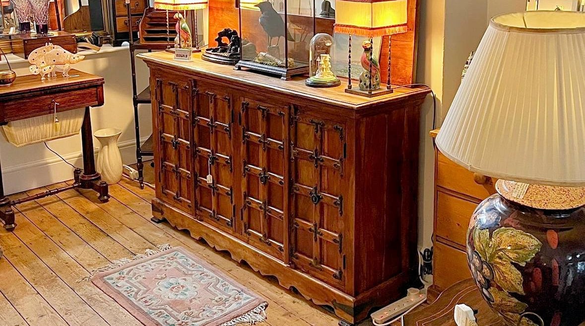 Side tables in Westerham Antiques shop